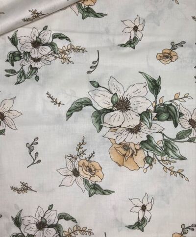 Sielskie kwiaty ecrue