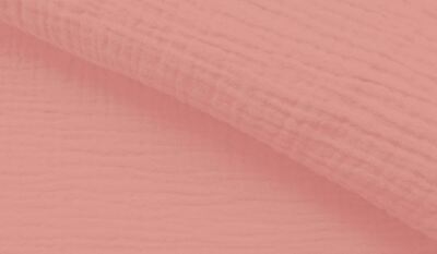 Muślin Double Gaze Łososiowy