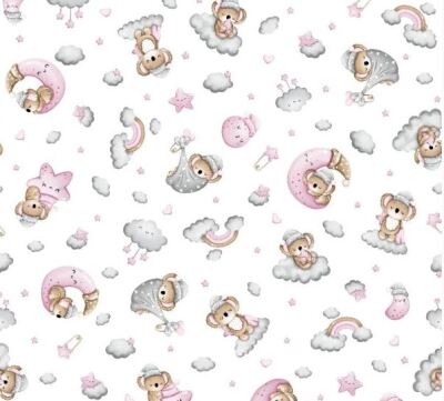 Śpiący koala róż