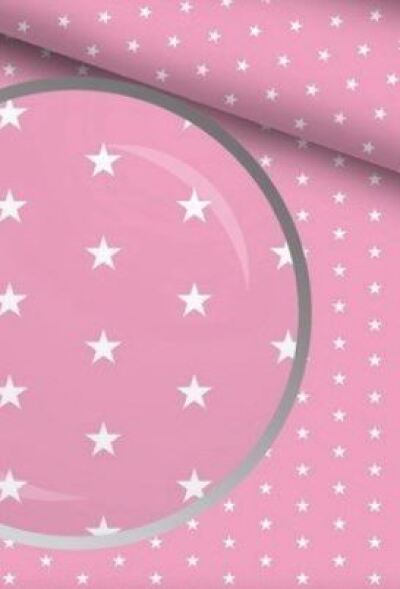 Gwiazdki Różowo-Białe