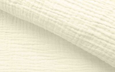 Muślin Double Gaze Kremowy