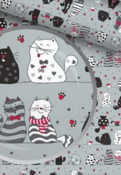 Zwariowane koty Szare