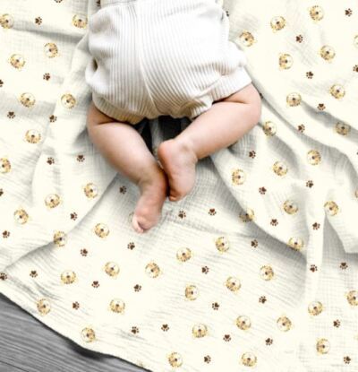 Muślin Double Gaze Tygryski