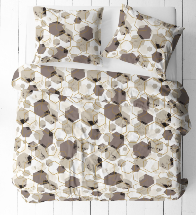 Kora plastry miodu beżowe