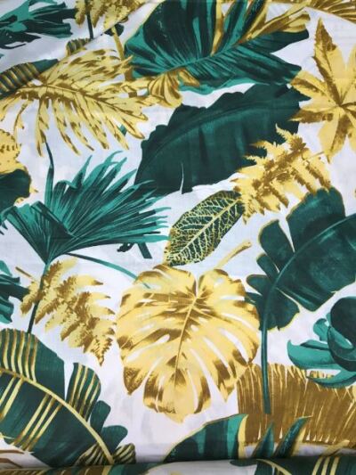 Liście Złoto Turkusowe Na Białym